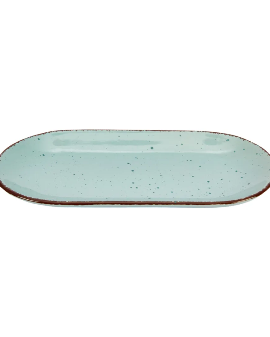 Gesprenkelte Servierplatte ca. 25 x 13 cm-KiK Onlineshop Flash Sale