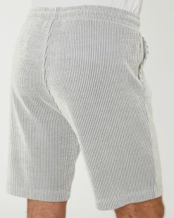 Gestreifte Shorts X-Mail, Bermudalänge-KiK Onlineshop Best