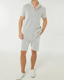 Gestreifte Shorts X-Mail, Bermudalänge-KiK Onlineshop Best