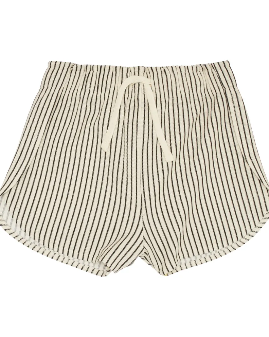 Gestreifte Shorts Y.F.K., elastischer Bund-KiK Onlineshop Cheap