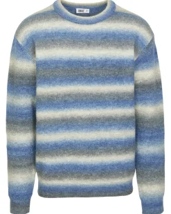 Gestreifter Strickpullover X-Mail, Rundhalsausschnitt-KiK Onlineshop Cheap