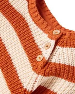 Gestreifter Strickpullover Ergee, Knöpfe-KiK Onlineshop Cheap