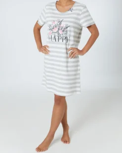 Gestreiftes Bigshirt Janina, verschiedene Designs-KiK Onlineshop New