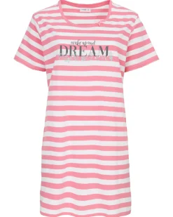 Gestreiftes Bigshirt Janina curved, Zierschleife-KiK Onlineshop Hot