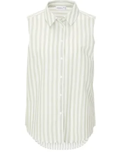 Gestreiftes Blusentop Knopfleiste-KiK Onlineshop Online