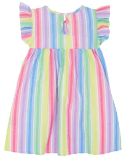 Gestreiftes Kleid Kiki & Koko, Rüschenärmel-KiK Onlineshop Best Sale