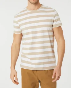Gestreiftes T-Shirt X-Mail, Rundhalsausschnitt-KiK Onlineshop Outlet