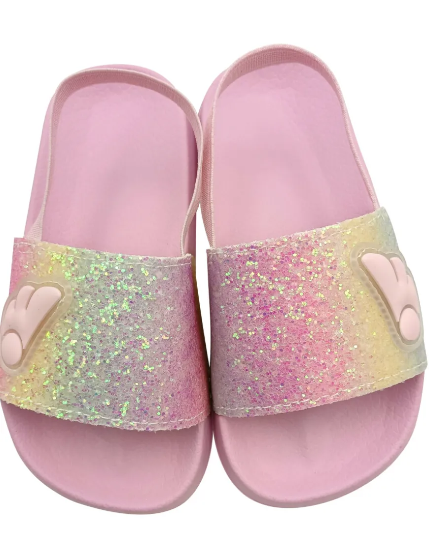 Glitzernde Badelatschen Kiki & Koko, verschiedene Designs-KiK Onlineshop New