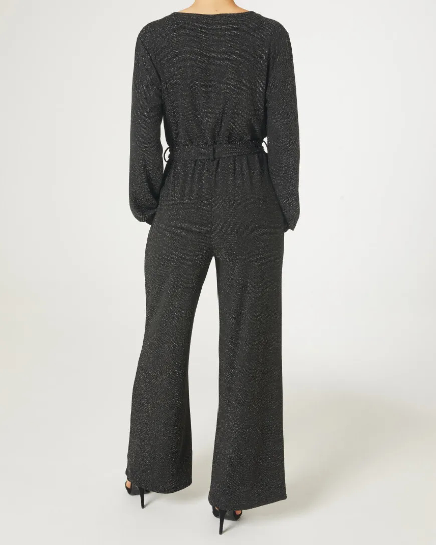 Glitzernder Jumpsuit Janina, elastischer Taillenbund-KiK Onlineshop Best Sale