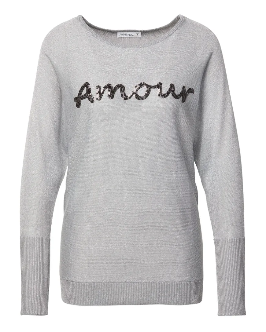 Glitzernder Strickpullover Janina, Pailletten-KiK Onlineshop Store