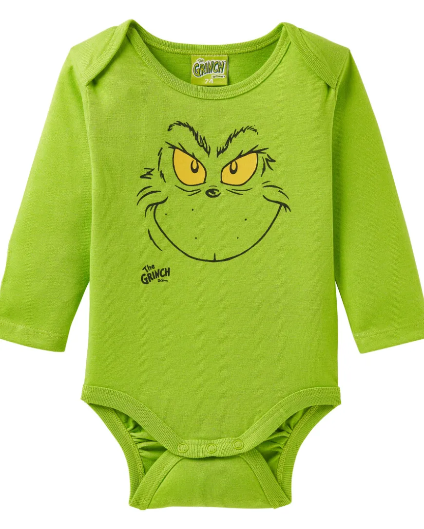 Grinch Body Weihnachten Innenbeinknöpfung-KiK Onlineshop Cheap
