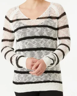 Grobstrickpullover Janina, V-Ausschnitt-KiK Onlineshop Clearance