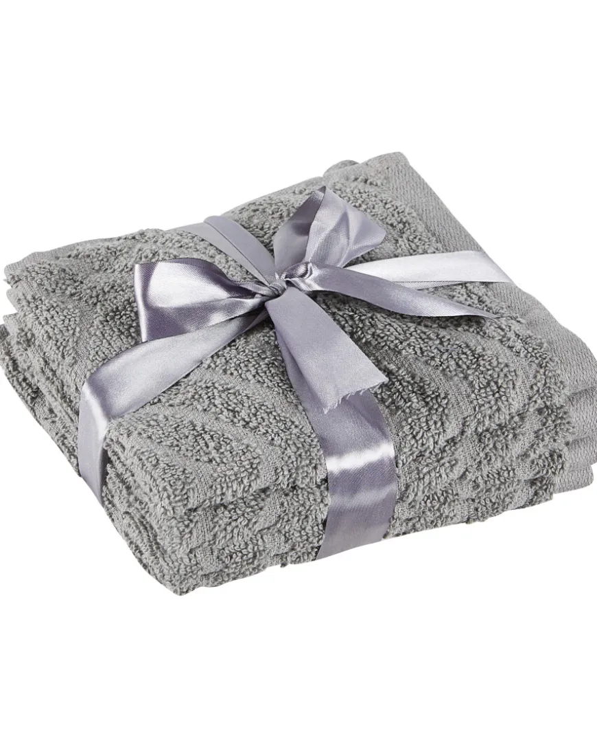 Gästetücher Zickzack 4er-Pack, Ergee, ca. 30 x 30 cm-KiK Onlineshop Outlet