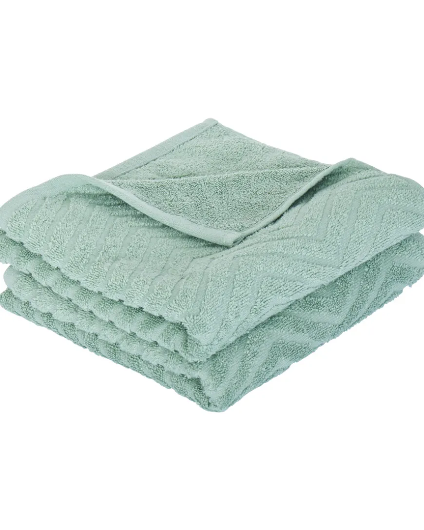 Handtücher Jacquard 2er-Pack, Ergee, ca. 50 x 100 cm-KiK Onlineshop New
