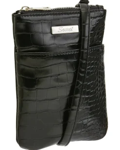 Handytasche Krokodillederoptik Janina, ca. 12,5 x 18 cm-KiK Onlineshop Clearance