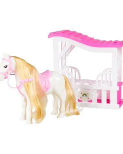 Happy People Spielfigur Pferd mit Unterstand-KiK Onlineshop Shop
