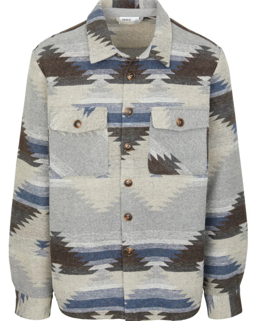 Hemdjacke mit Wollanteil X-Mail, Knopfleiste-KiK Onlineshop Fashion