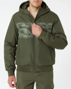 Jacke Camouflage X-Mail, Reißverschlusstaschen-KiK Onlineshop Cheap