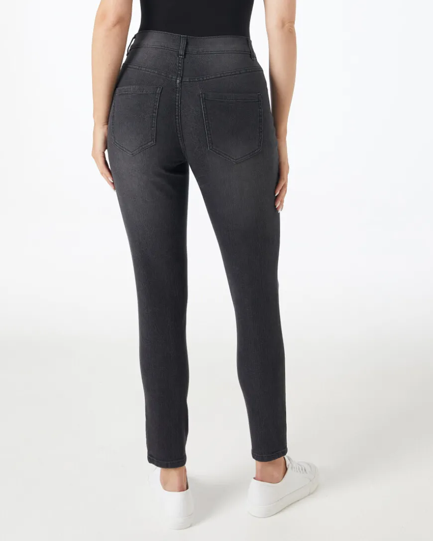 Jeans mit Waschungseffekten Janina, Skinny-fit, High-Waist-KiK Onlineshop Clearance