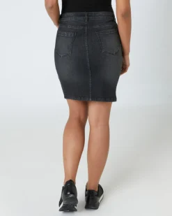 Jeansrock High-Waist Janina, schmale Passform-KiK Onlineshop Online