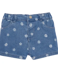 Jeans-Shorts mit Blumen Ergee, verstellbare Bundweite-KiK Onlineshop New