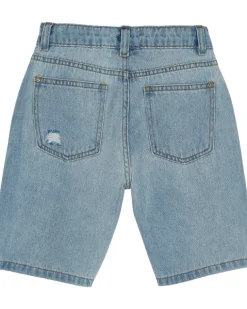 Jeans-Shorts mit Destroyed-Effekten Y.F.K., Straight-fit, Bermudalänge-KiK Onlineshop Hot