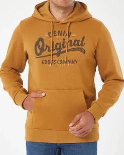 Kapuzenpullover mit Schriftzug X-Mail, Kängurutasche-KiK Onlineshop Store