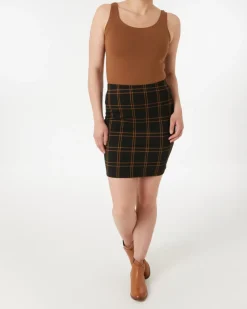 Karierter Rock Janina, schmale Passform-KiK Onlineshop Store