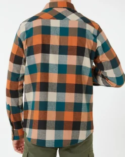 Kariertes Flanellhemd X-Mail, Knopfleiste-KiK Onlineshop Outlet