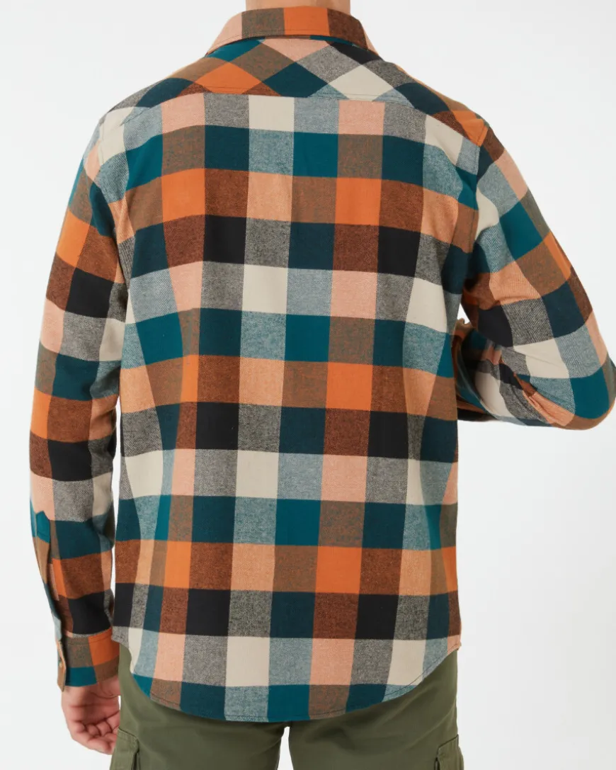 Kariertes Flanellhemd X-Mail, Knopfleiste-KiK Onlineshop Outlet