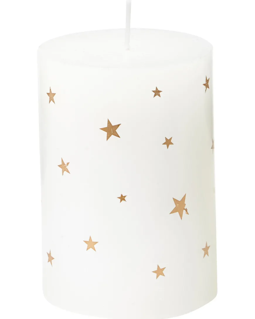 Kerze Weihnachten 0,258 kg, ca. 6,8 x 10 cm-KiK Onlineshop Outlet