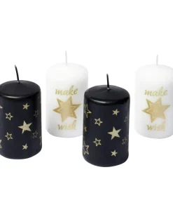Kerzen Weihnachten 4er-Pack-KiK Onlineshop Best Sale
