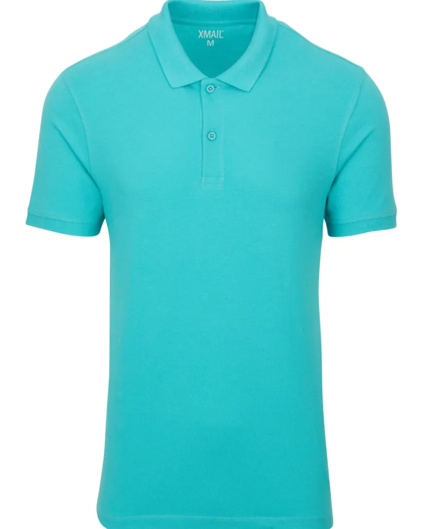 Klassisches Poloshirt X-Mail, Knopfleiste-KiK Onlineshop Flash Sale