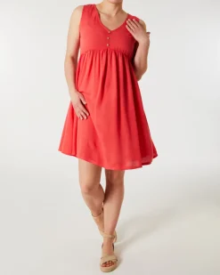 Kleid aus Viskose Janina, mit Taillenband-KiK Onlineshop Fashion