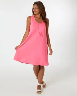 Kleid in Neonfarbe Janina, lockere Passform-KiK Onlineshop Outlet
