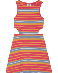 Kleid mit Cut-outs Y.F.K., gerippt-KiK Onlineshop Store