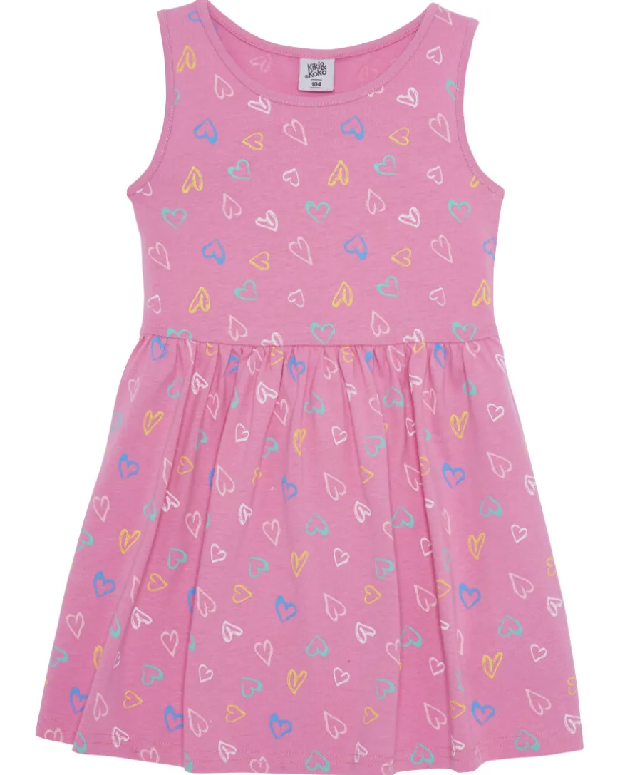 Kleid mit Herzen Kiki & Koko, Teilungsnaht-KiK Onlineshop New
