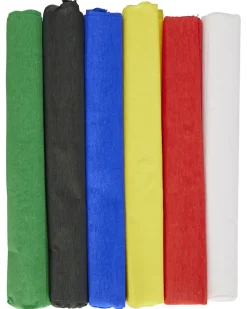 Krepppapier 6er-Pack, 6er-Pack-KiK Onlineshop Cheap