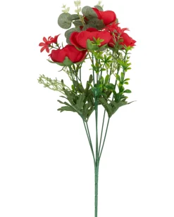 Kunstblumen Rosenstrauß, ca. 45 cm-KiK Onlineshop Online