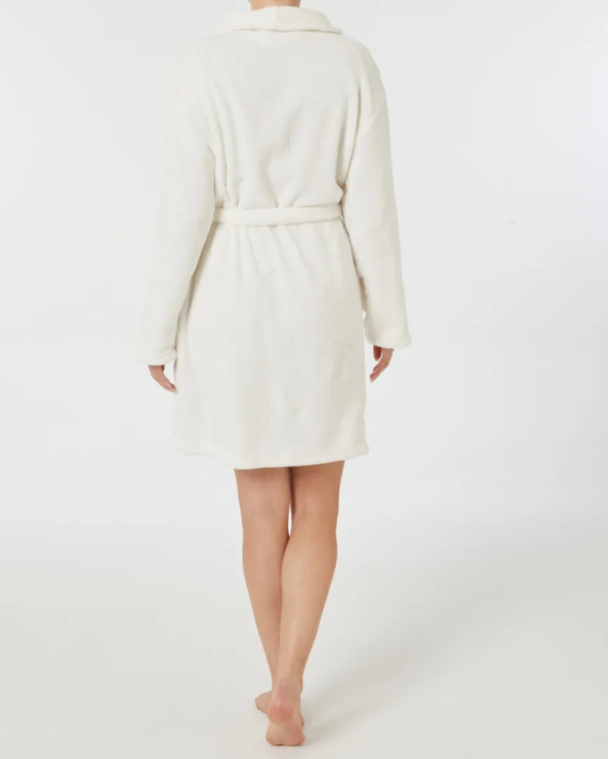 Kuscheliger Fleece-Bademantel Janina, verschiedene Designs-KiK Onlineshop Cheap