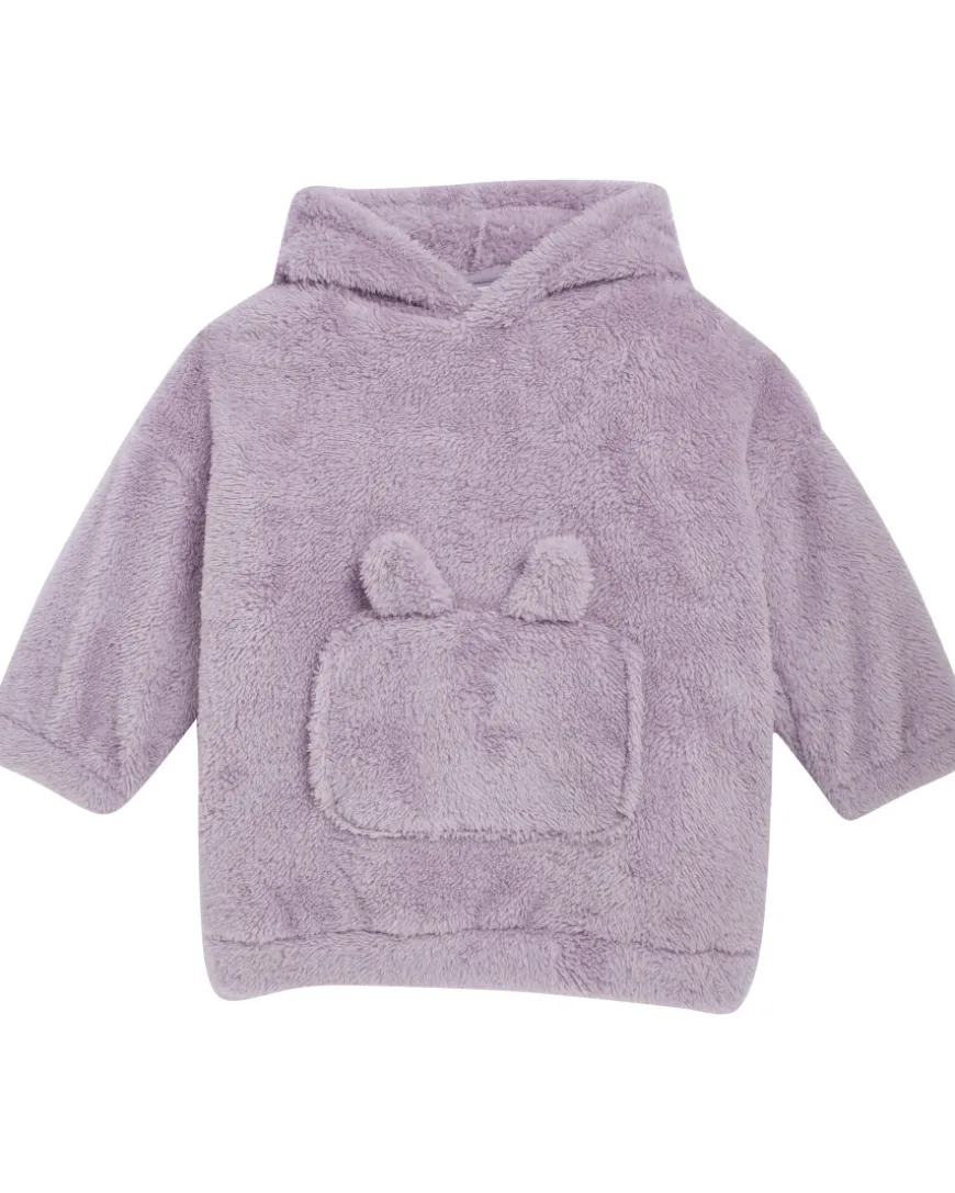 Kuscheliger Fleecepullover Kapuze-KiK Onlineshop Online