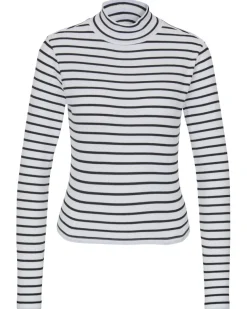 Langarmshirt mit Stehkragen Janina, Stretch-KiK Onlineshop Outlet