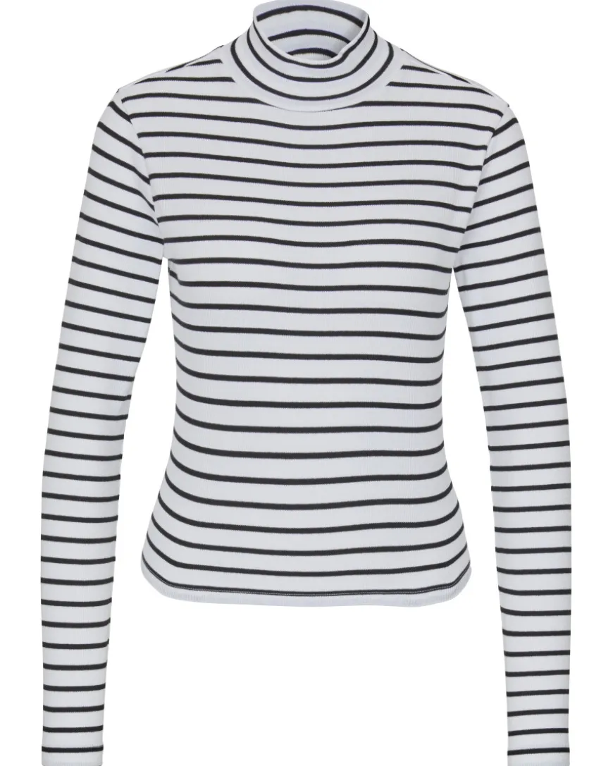 Langarmshirt mit Stehkragen Janina, Stretch-KiK Onlineshop Outlet