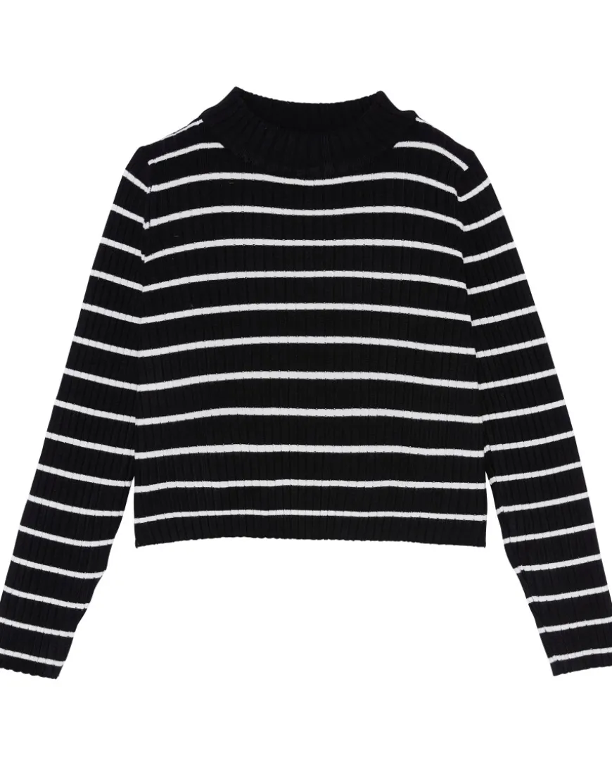 Langarmshirt mit Streifen Y.F.K., mit Kragen-KiK Onlineshop Store