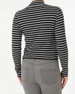 Langarmshirt mit Stretch Janina, Stehkragen-KiK Onlineshop Store