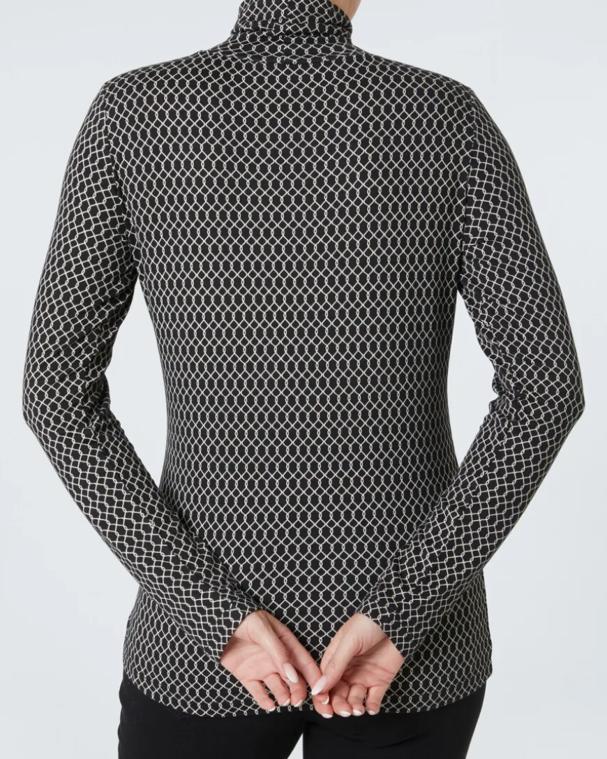 Langarmshirt mit Stretch Janina, Rollkragen-KiK Onlineshop Cheap