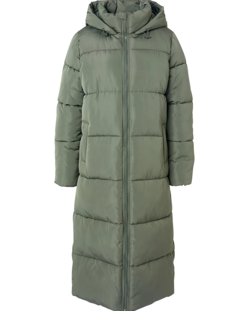 Langer Steppmantel Janina, Kapuze-KiK Onlineshop Discount
