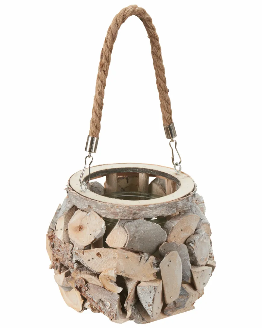 Laterne Treibholzoptik ca. 15 x 13 x 20 cm-KiK Onlineshop Shop