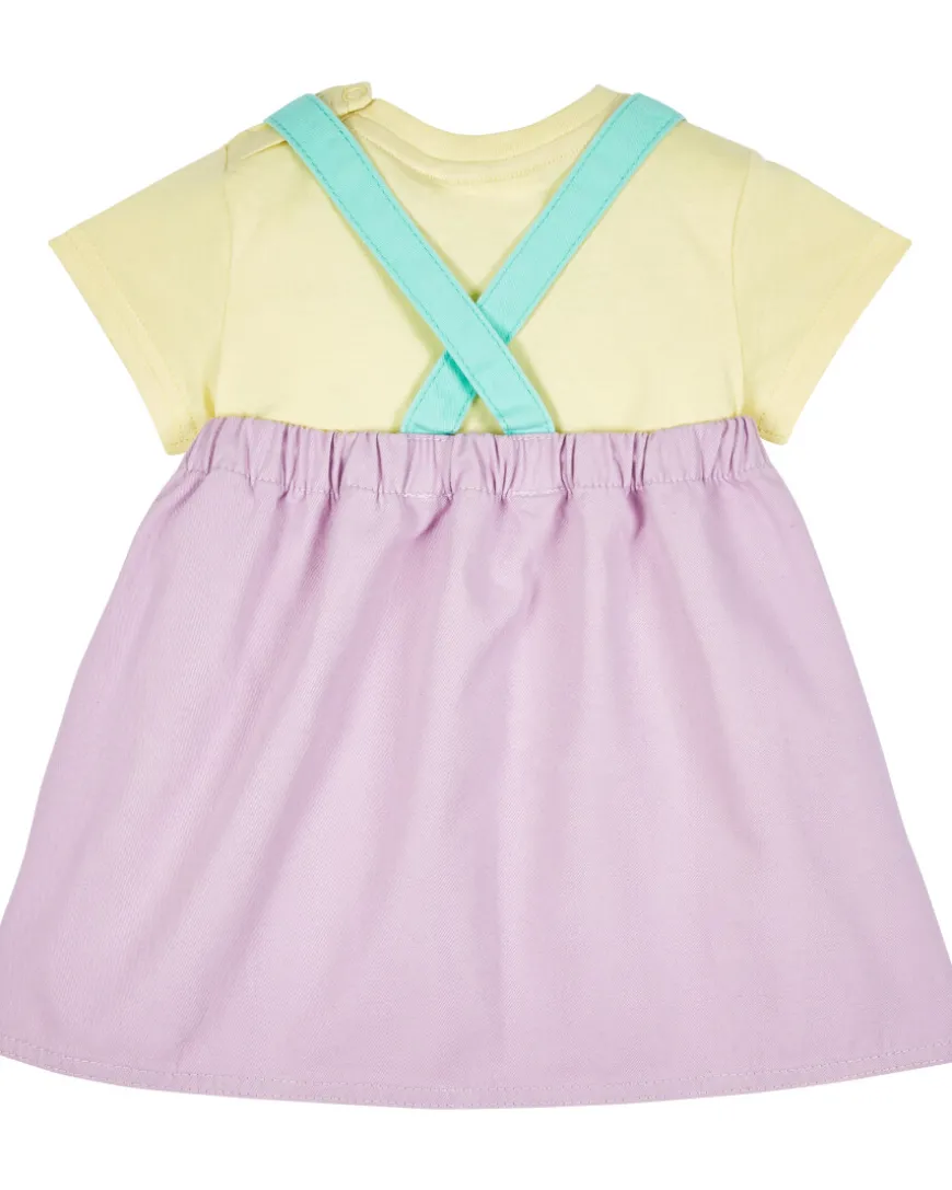Latzkleid + T-Shirt Colour-Blocking Ergee, 2-tlg. Set-KiK Onlineshop Hot