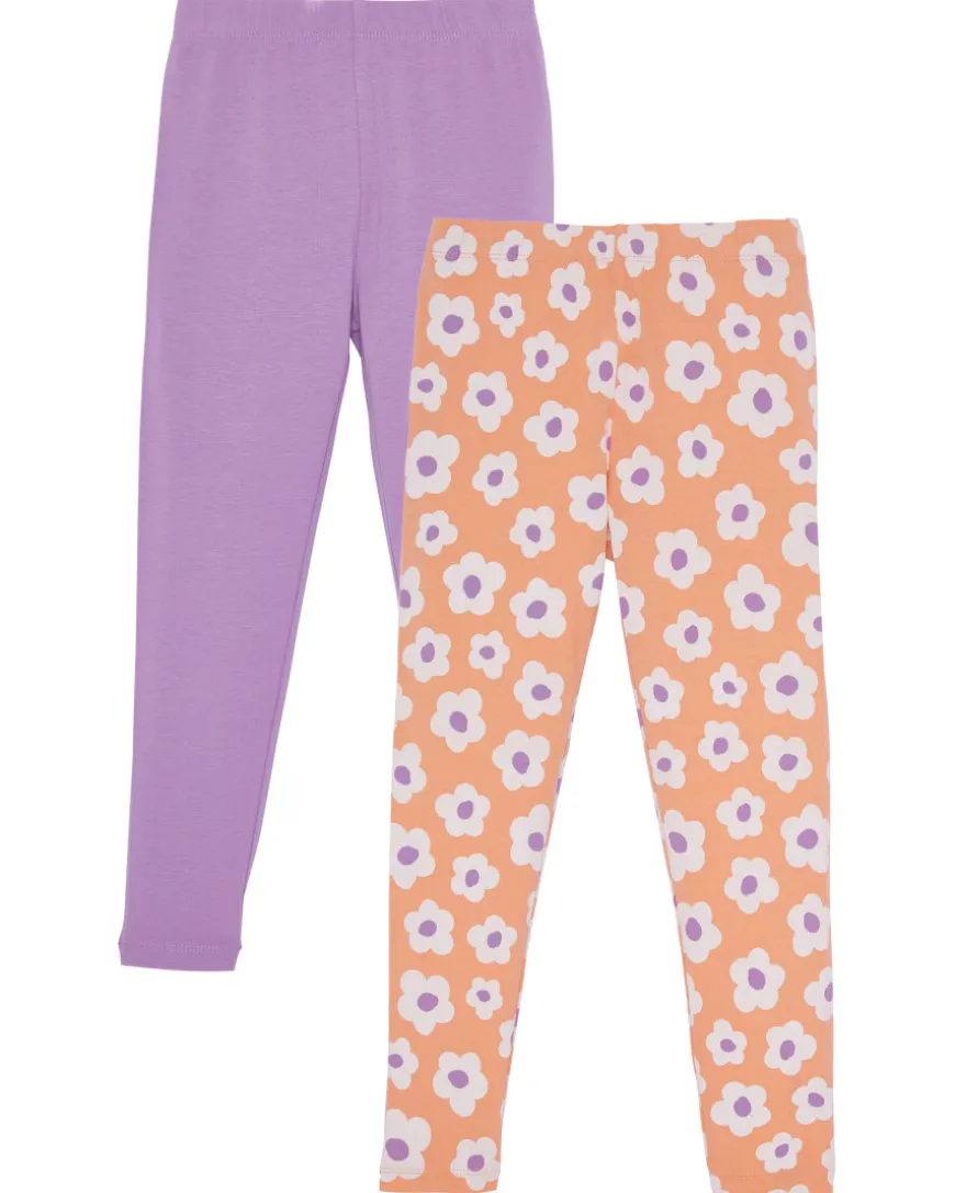 Leggings Blumen 2er-Pack-KiK Onlineshop Clearance